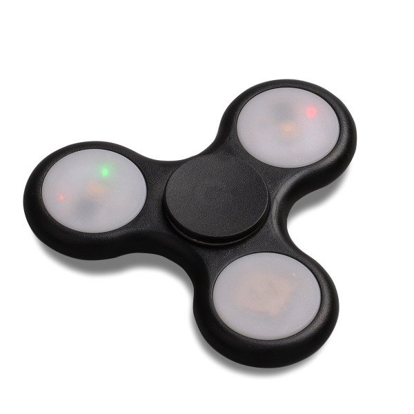 Wholesale Color Fidget Spinner Stress Reducer Toy (Black)